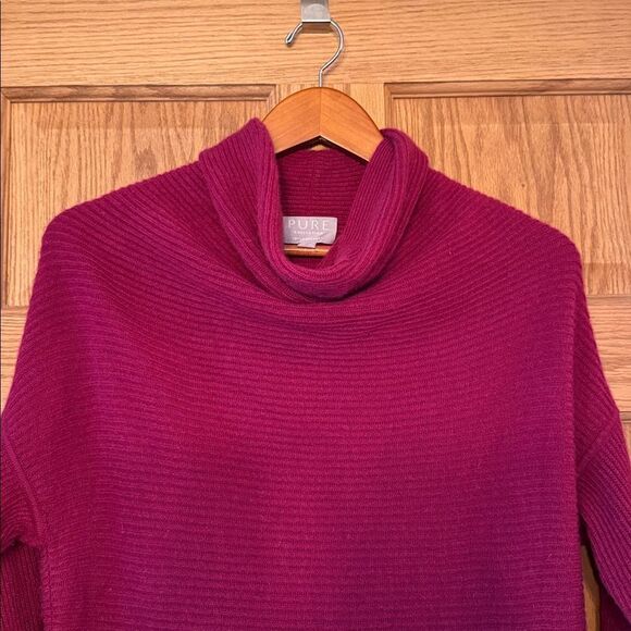 PURE COLLECTION 100% Cashmere Cowl Neck Sweater - Picture 3 of 8